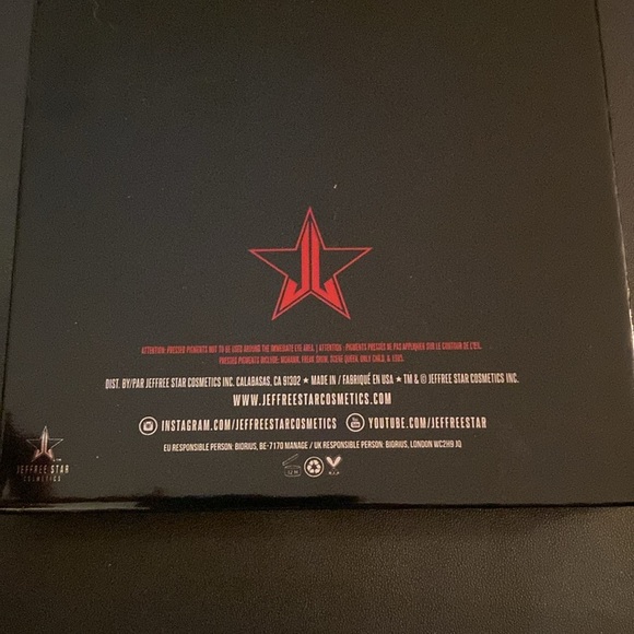 NWOB Jeffree Star Cosmetics Weirdo Mini Eyeshadow Palette - Picture 3 of 7